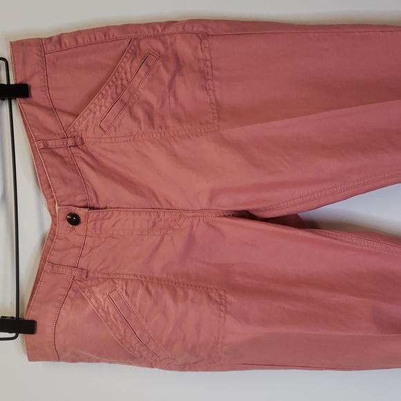 Loft  Marisasize 8 linen blend dusty rose colored pants  E86 - Picture 2 of 10